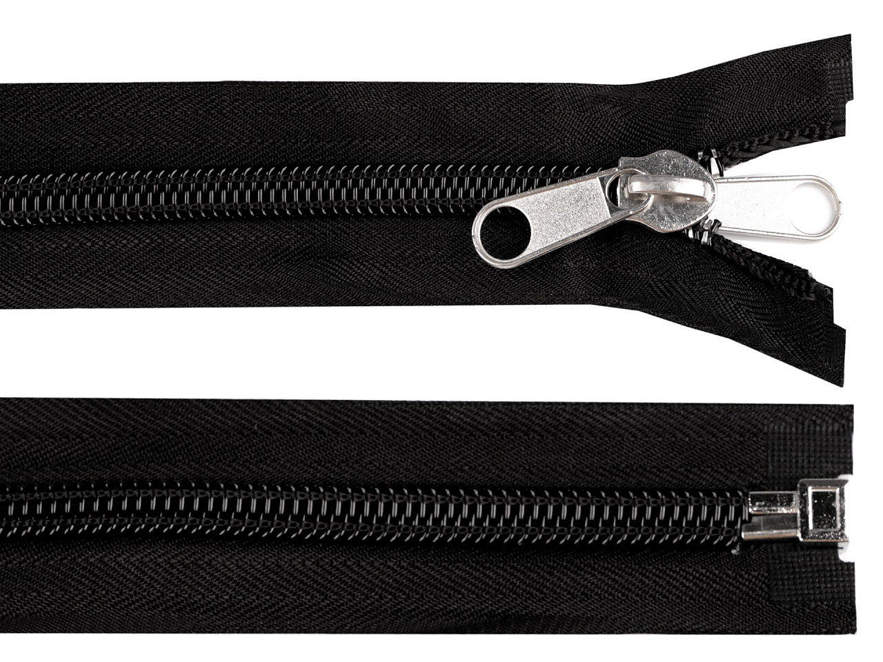 FAG en nylon pour tente, largeur no 10, avec glissière double face, longueur 280 cm