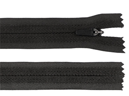 FAG spirale cachée No3, longueur 25 cm, pour vêtements et accessoires d’extérieur, semi-autoblo
