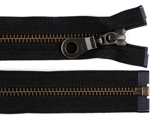 FAG YKK en laiton antique, No5 70cm séparable