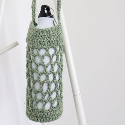 Hoooked - Kit de crochet DIY : Sac pour bouteille d’eau Bogota Serenity Mint