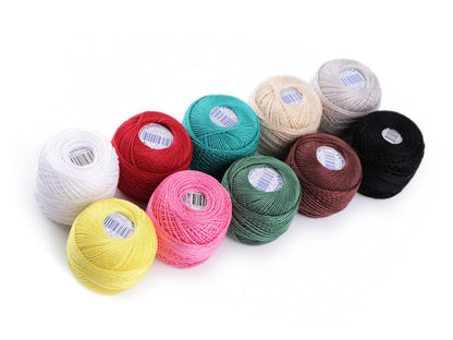 Pelote de fil de broderie en coton, NITARNA Rép. Tchèque - 10pc