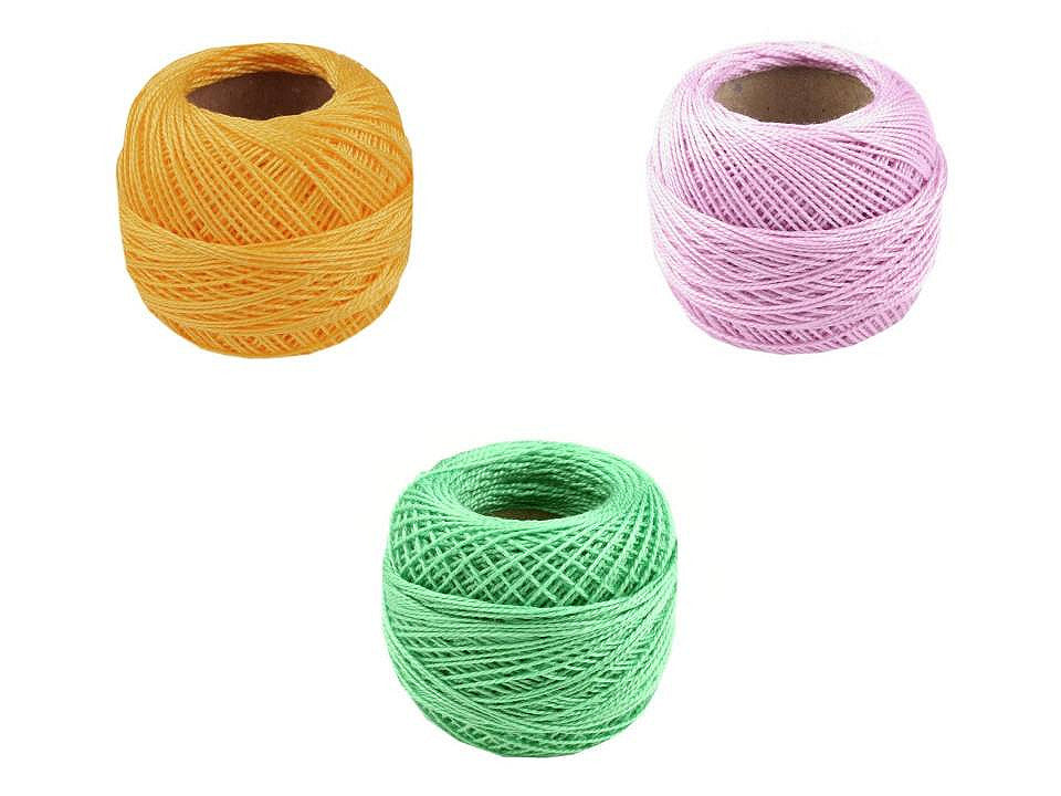 Pelote de fil de broderie en coton, NITARNA Rép. Tchèque - 10pc