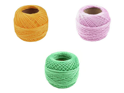 Pelote de fil de broderie en coton, NITARNA Rép. Tchèque - 10pc