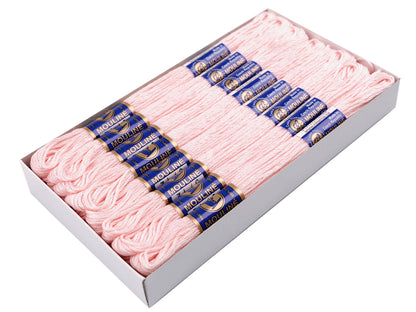 Fil de broderie en coton Mouliné, NITARNA Rép. Tchèque - 24pc