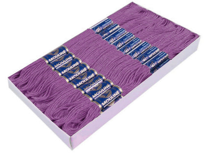 Fil de broderie en coton Mouliné, NITARNA Rép. Tchèque - 24pc