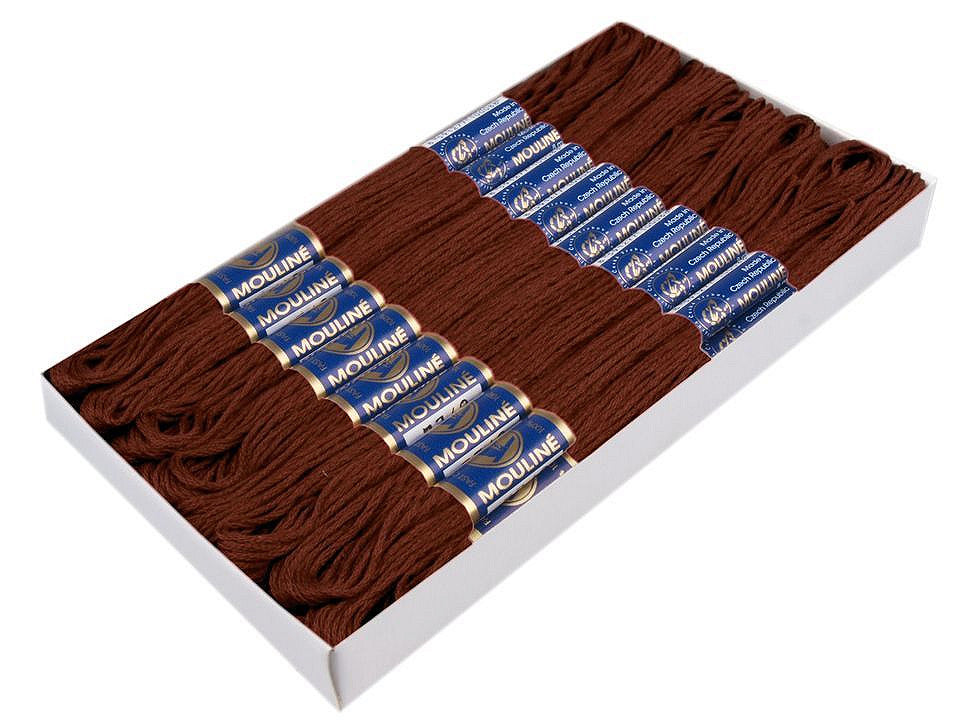 Fil de broderie en coton Mouliné, NITARNA- 24pc