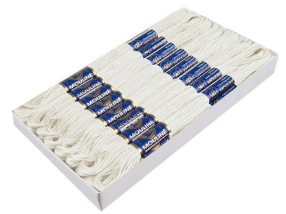 Fil de broderie en coton Mouliné, NITARNA Rép. Tchèque - 24pc