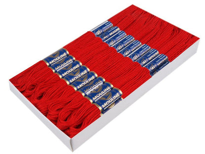 Fil de broderie en coton Mouliné, NITARNA Rép. Tchèque - 24pc