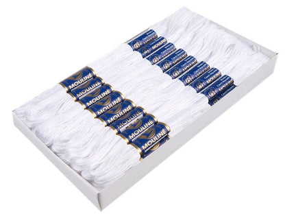 Fil de broderie en coton Mouliné, NITARNA Rép. Tchèque - 24pc