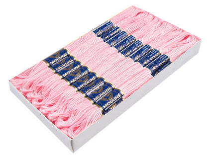 Fil de broderie en coton Mouliné, NITARNA Rép. Tchèque - 24pc