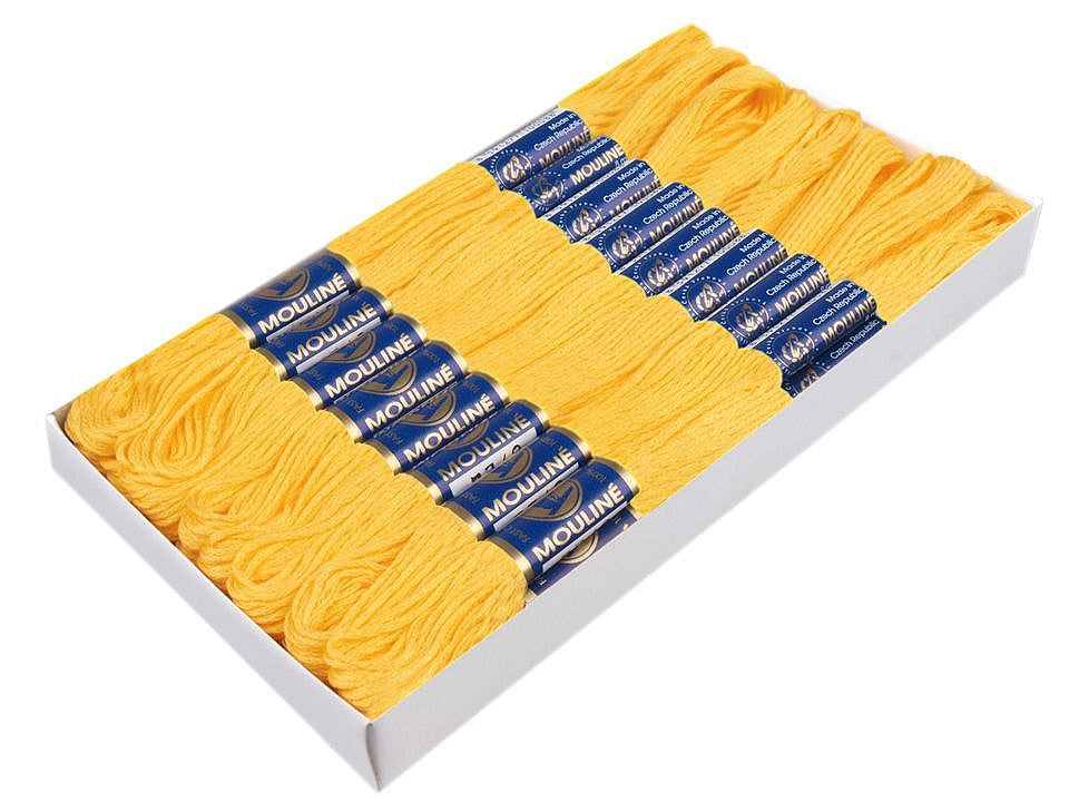 Fil de broderie en coton Mouliné, NITARNA Rép. Tchèque - 24pc