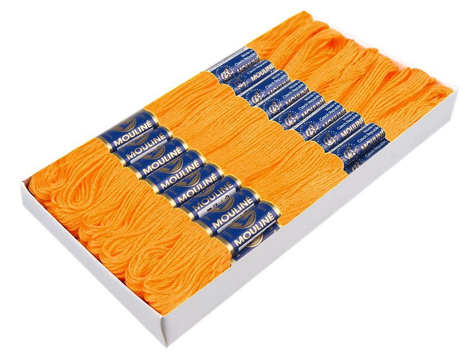 Fil de broderie en coton Mouliné, NITARNA Rép. Tchèque - 24pc
