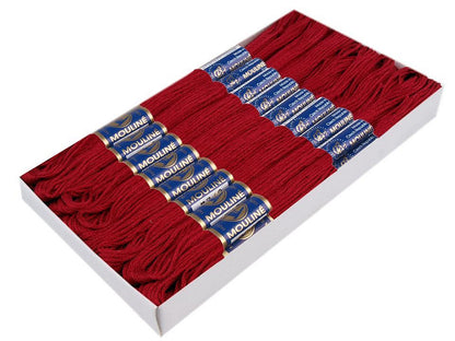 Fil de broderie en coton Mouliné, NITARNA Rép. Tchèque - 24pc