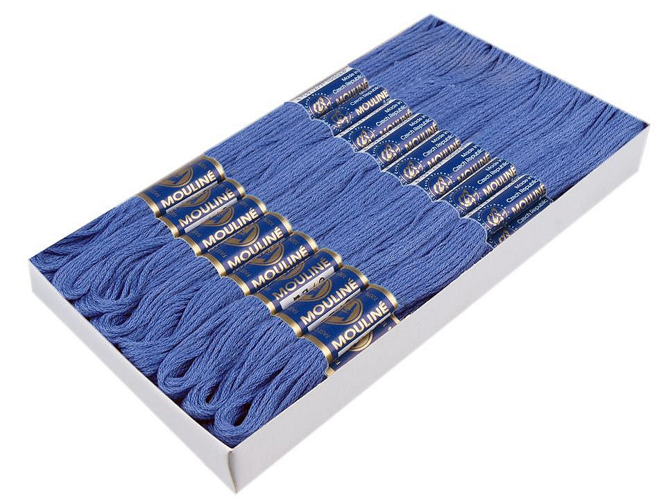 Fil de broderie en coton Mouliné, NITARNA Rép. Tchèque - 24pc