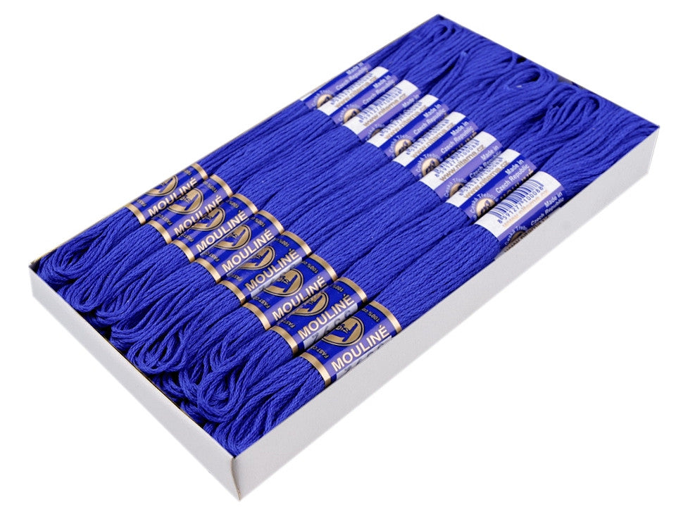 Fil de broderie en coton Mouliné, NITARNA Rép. Tchèque - 24pc