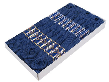 Fil de broderie en coton Mouliné, NITARNA Rép. Tchèque - 24pc