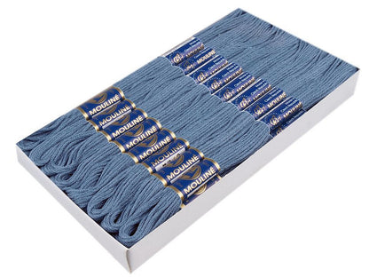 Fil de broderie en coton Mouliné, NITARNA Rép. Tchèque - 24pc