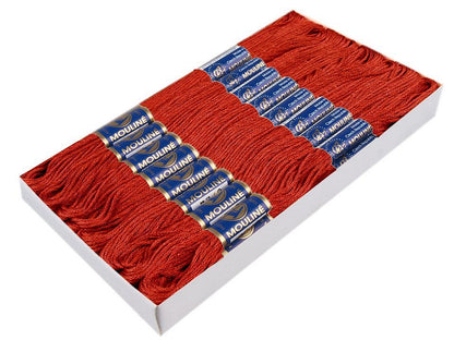 Fil de broderie en coton Mouliné, NITARNA Rép. Tchèque - 24pc