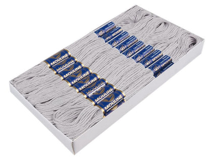 Fil de broderie en coton Mouliné, NITARNA Rép. Tchèque - 24pc