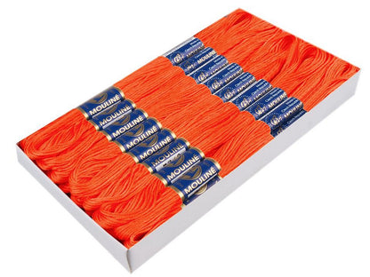 Fil de broderie en coton Mouliné, NITARNA Rép. Tchèque - 24pc