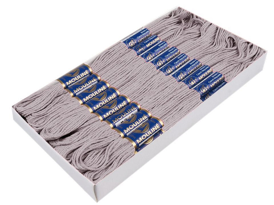 Fil de broderie en coton Mouliné, NITARNA Rép. Tchèque - 24pc