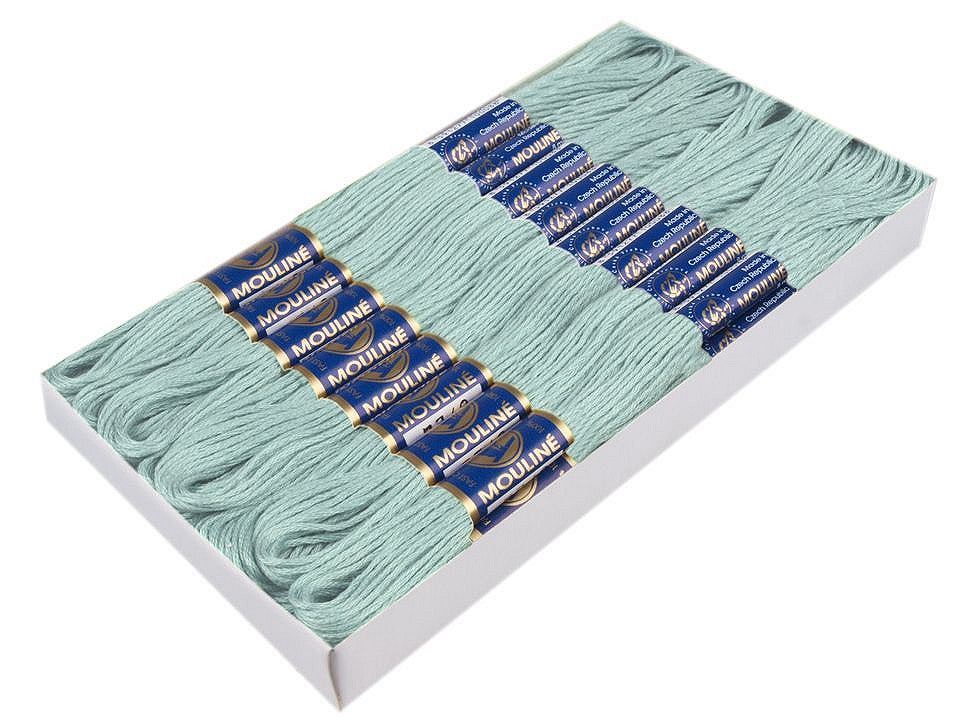 Fil de broderie en coton Mouliné, NITARNA Rép. Tchèque - 24pc