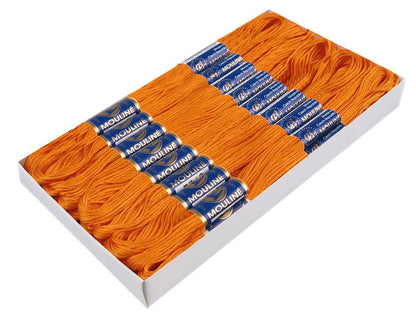 Fil de broderie en coton Mouliné, NITARNA Rép. Tchèque - 24pc
