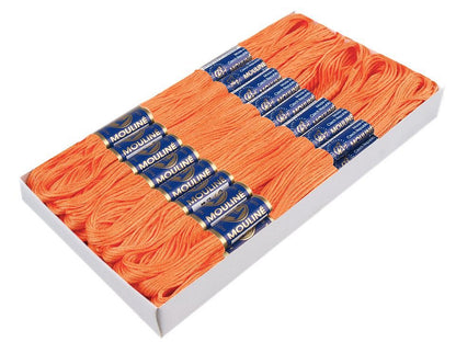 Fil de broderie en coton Mouliné, NITARNA Rép. Tchèque - 24pc