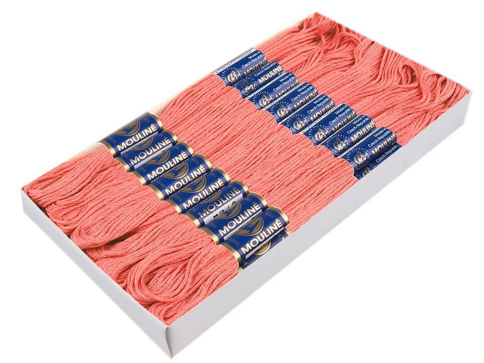 Fil de broderie en coton Mouliné, NITARNA- 24pc