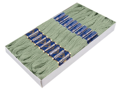 Fil de broderie en coton Mouliné, NITARNA Rép. Tchèque - 24pc