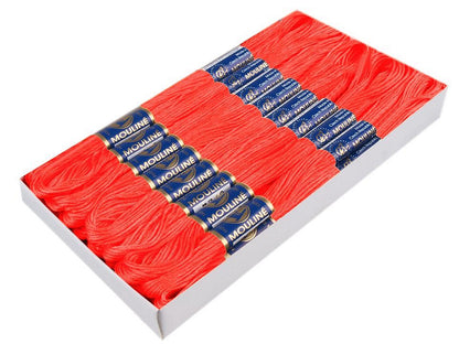 Fil de broderie en coton Mouliné, NITARNA Rép. Tchèque - 24pc