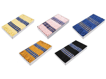 Fil de broderie en coton Mouliné, NITARNA Rép. Tchèque - 24pc