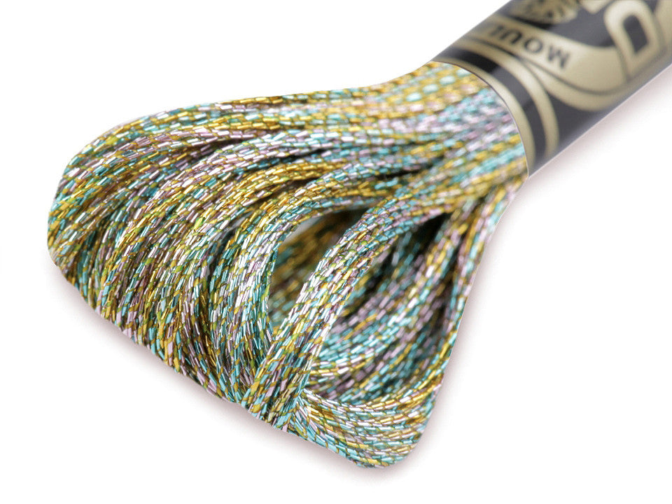 Fil de broderie DMC Mouliné, Effets lumineux - 1pc