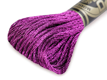 Fil de broderie DMC Mouliné, Effets lumineux - 1pc