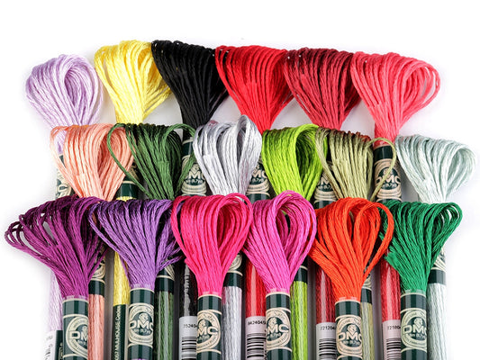 Fil de broderie DMC Mouliné, Satiné - 1pc