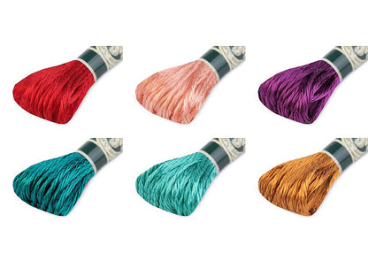 Fil de broderie DMC Mouliné, Satiné - 1pc