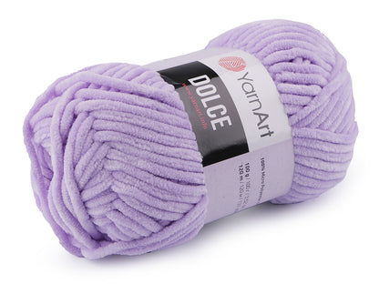 Fil à tricoter chenille YarnArt Dolce, 100 g - 1pc