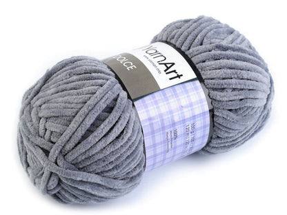 Fil à tricoter chenille YarnArt Dolce, 100 g - 1pc