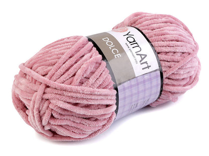 Fil à tricoter chenille YarnArt Dolce, 100 g - 1pc