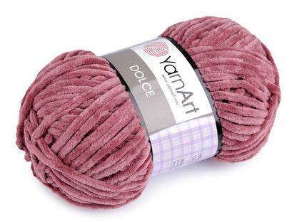 Fil à tricoter chenille YarnArt Dolce, 100 g - 1pc