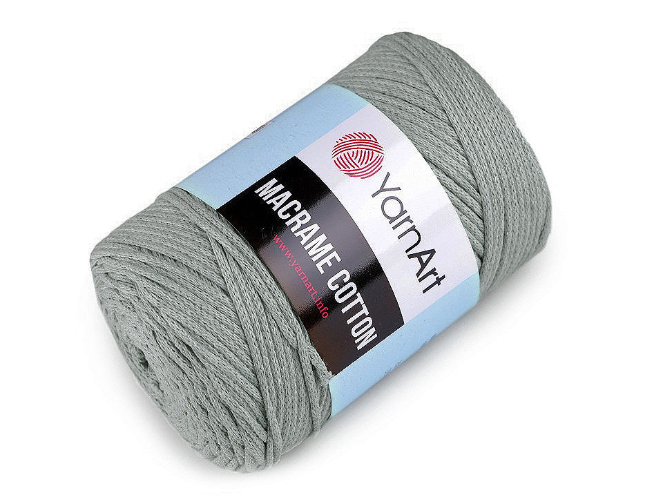 Fil à tricoter Macramé Coton, 250 g - 1pc