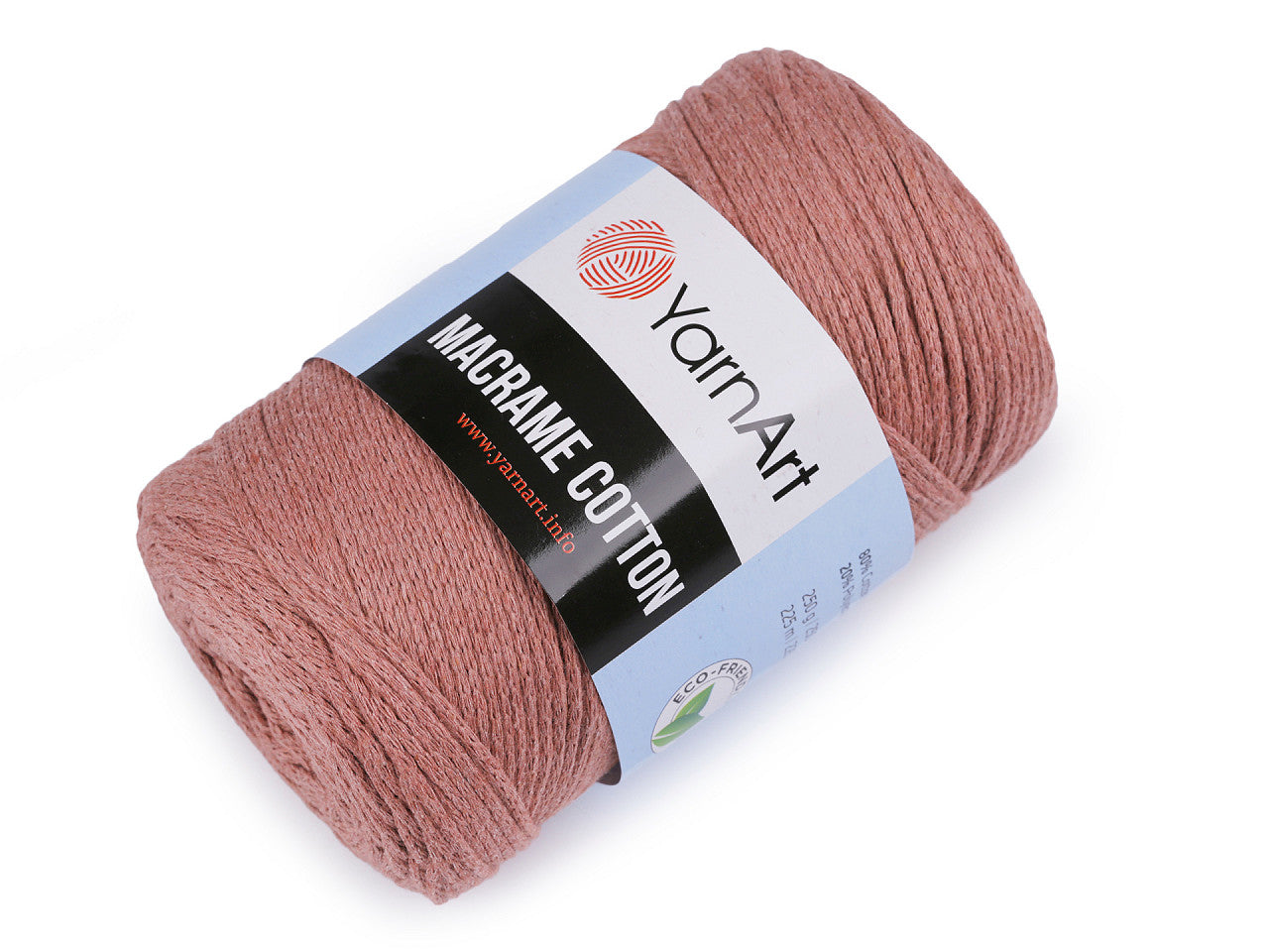 Fil à tricoter Macramé Coton, 250 g - 1pc
