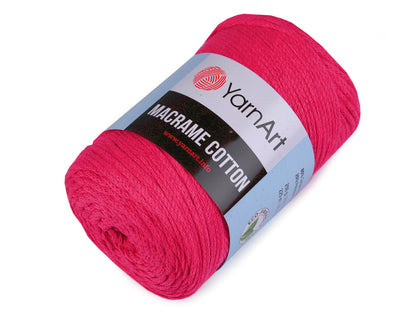 Fil à tricoter Macramé Coton, 250 g - 1pc