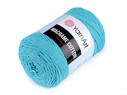 Fil à tricoter Macramé Coton, 250 g - 1pc