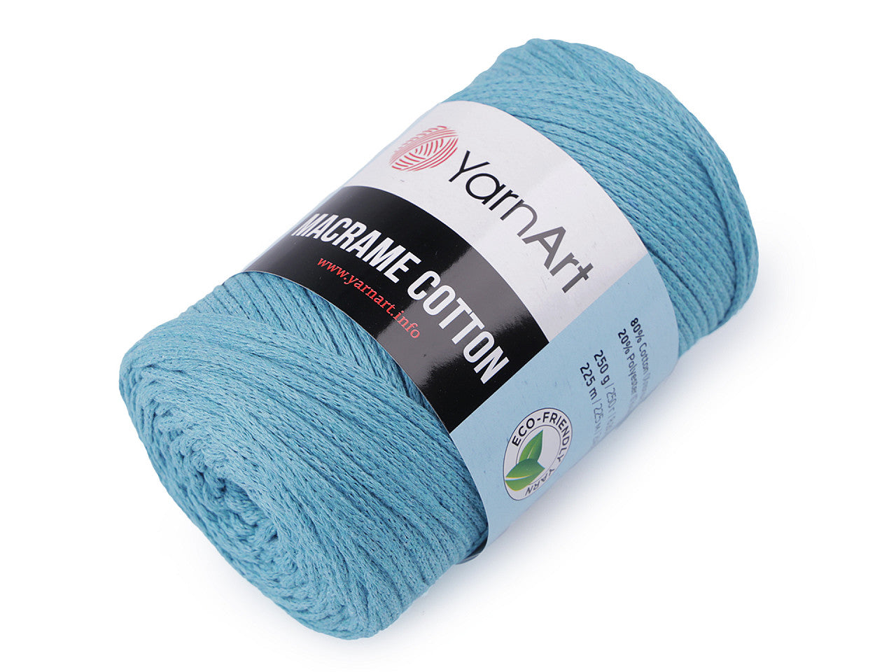 Fil à tricoter Macramé Coton, 250 g - 1pc