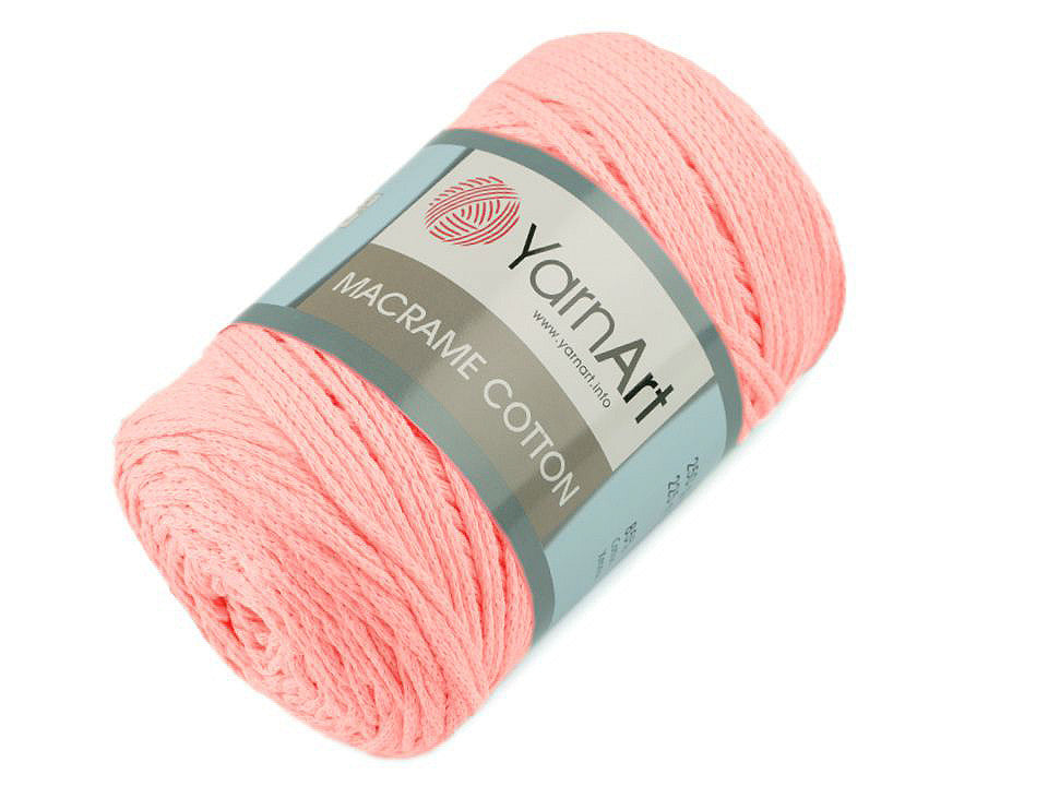 Fil à tricoter Macramé Coton, 250 g - 1pc