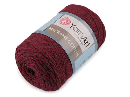 Fil à tricoter Macramé Coton, 250 g - 1pc