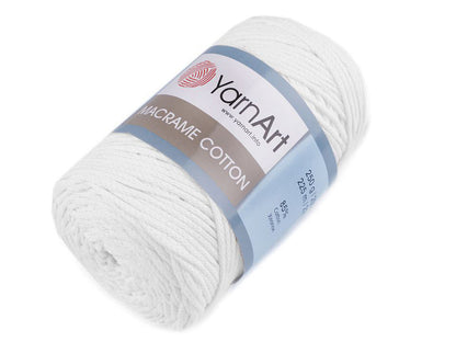 Fil à tricoter Macramé Coton, 250 g - 1pc