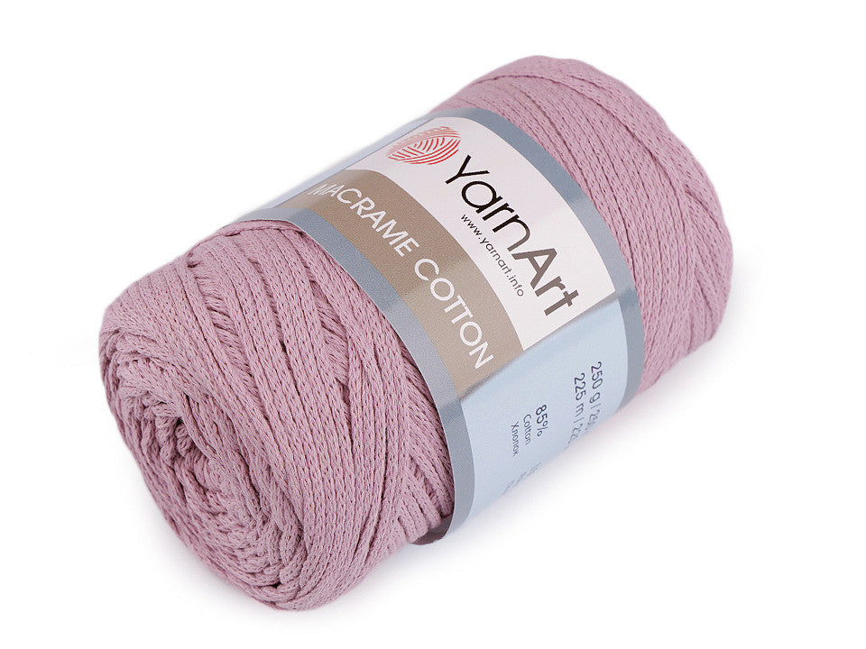 Fil à tricoter Macramé Coton, 250 g - 1pc