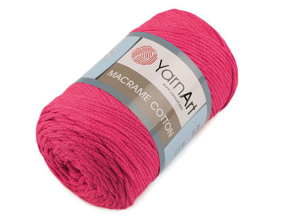 Fil à tricoter Macramé Coton, 250 g - 1pc